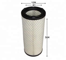 Filtre à air de rendement élevé pour le paiement matériel de Paper /Cotton T/T d'excavatrice