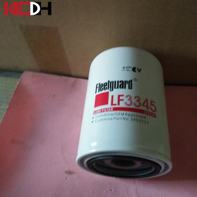 Rotation de Fleetguard sur le filtre d'huile lubrifiante LF3345 pour l'excavatrice P558616