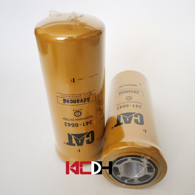 Filtre à huile 1R0714 hydraulique de l'excavatrice 3416643 pour CAT Engine