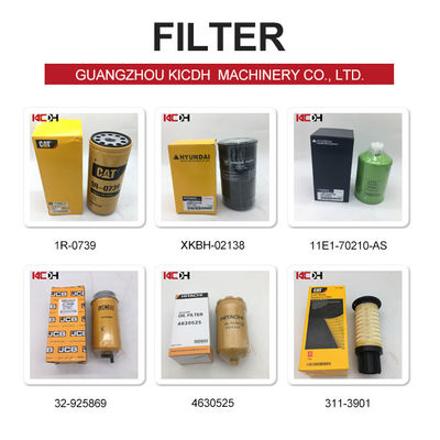 Mann 5 élément rond du filtre à air 245-6376 du filtre à air C25710 245-6375 de pouce