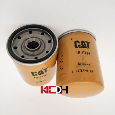 Filtre à huile 1R0714 hydraulique de l'excavatrice 3416643 pour CAT Engine