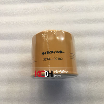 Excavatrice Oil Filter Mitsubishi 32A40-00100 32A40-00400 de plein écoulement